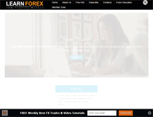 Tablet Screenshot of learncurrencytradingonline.com
